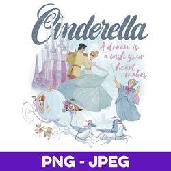 Disney Cinderella A Dream Is A Wish Classic Poster V1