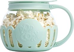 Patented Micro-Pop Microwave Popcorn Popper with Temperature