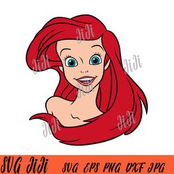 The Little Mermaid SVG, Disney SVG, Ariel Mermaid SVG