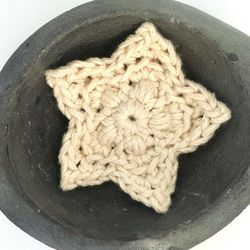 Star-shaped Face Scrubby