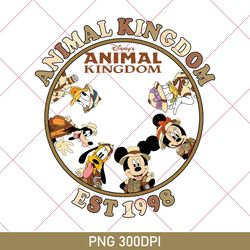 Disney Animal Kingdom PNG, Vintage Animal Kingdom PNG, Mickey Safari PNG, Disney Safari Trip PNG, Safari Mode PNG 300DPI