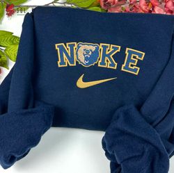 Nike Morgan State Bears Embroidered Sweatshirt, NCAA Embroidered Sweater, Morgan State Bears Hoodies, Unisex Shirt