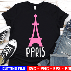 Paris Svg Eiffel Tower Svg Travel Svg Bonjour Svg French Png S Silhouette Cameo Vinyl Cutter Files For Cricut