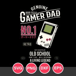 Genuine Good Fella Game Dad Svg, Father's Day Svg, Png Dxf Eps Digital File
