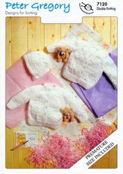 Baby Clothes Designs for knitting - Cardigans and Bonnet - Chest sizes 14-18in (35-45cm) - Vintage Pattern Digital PDF