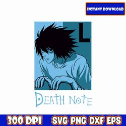 Adesivo-Death-Note-Svg-Anime-Svg-Cartoon-Svg-Kawaii-Svg-Svg-Png-Dxf-Eps-AI-Instant-Download