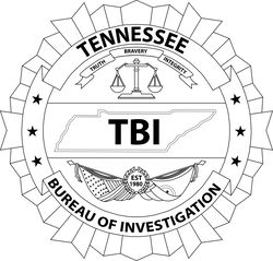 Tennessee Bureau of Investigation Logo, Seal, Badge, Custom, Ai, Vector, SVG, DXF, PNG, eps jpg file