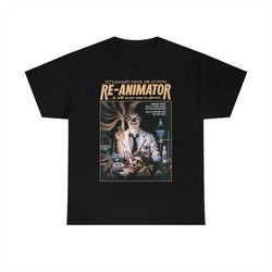 Re-Animator Tshirt! Classic T-Shirt , Vintage Shirt Trending , Unisex Heavy Cotton Tee