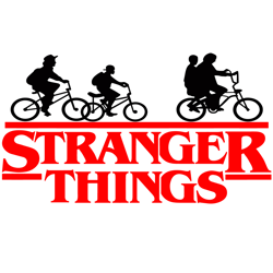 Stranger Things Bikes Svg, Stranger Things Logo Svg