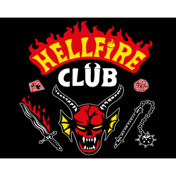 The Hellfire Club Svg, Champion Stranger Things Svg, Trending Svg