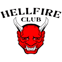 Hellfire Club Sticker Svg, Hellfire Club Stranger Things 4 Svg
