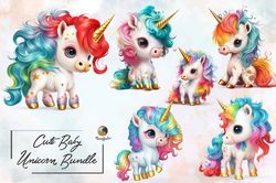 cute baby unicorn bundle