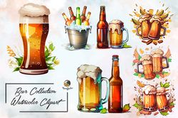 Beer Collection Watercolor Bundle
