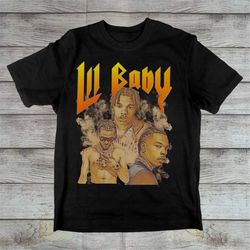 lil baby shirt vintage rap tee unisex hip hop shirt lil baby merch tshirt rapper music shirt lil baby graphic tee