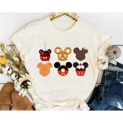 Disney Mickey Mouse Ice Cream Disney Summer Vacation Unisex T-shirt Birthday Shirt Gift For Men Women Kid Hoodie Sweatsh