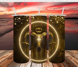 Gucci Tumbler 20oz Skinny Png, silhouette svg fies