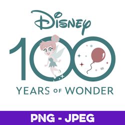 Disney 100 Years of Wonder Tinker Bell Muted Cute D100 V1