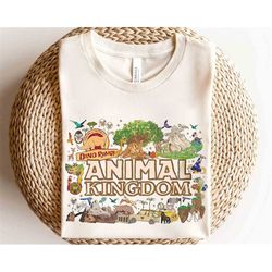 Hollywood Studios Animal Kingdom Logo Retro Shirt, Disney Safari Vacay Mode Holiday Unisex Tshirt Family Birthday Gift A
