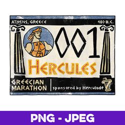 Disney Hercules Grecian Marathon Poster V2