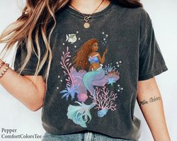 Ariel Sebastian & Flounder Shirt, Disney The Little Mermaid 2023 Shirt, Disney Princess, Magic Kingdom Tee