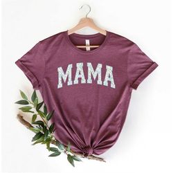 Comfort Colors Retro floral Mama T-Shirt, mom shirt for Mom for Mother's Day, Mama T-shirt, Shirt for Mom for Mother's D