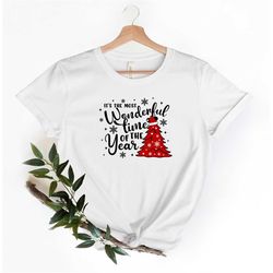 It's The Most Wonderful Time Of the Year, Disney Christmas Shirt, Disney Christmas Tree Shirt, Disney World Family Shirt