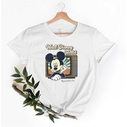 Walt Disney World Vintage T-shirt, Disney Mickey Mouse Vintage Shirts, Disney Opens Oct 71 Tee, Walt Disney World Mickey