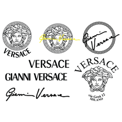 versace Logo Svg, Nike Logo Svg, NikeLogo Svg, Fashion Logo Svg, File Cut Digital Download