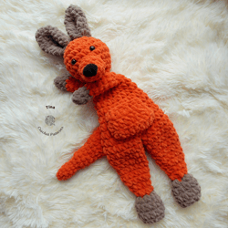 CROCHET PATTERN - Kangaroo Lovey, Cute Pattern, Crochet Kangaroo Pattern, Crochet Plushie Pattern, Amigurumi Tutorial