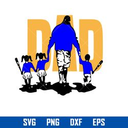 Dad And Son Svg, Daddy Svg, Father's Day Svg, Png Dxf Eps File