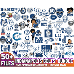 Bundle Indianapolis Colts Svg, Football Team Svg, Instant Download