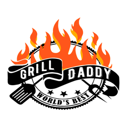 Grill Daddy Worlds Best Svg, Fathers Day Svg, Grill Daddy Svg, Daddy Svg