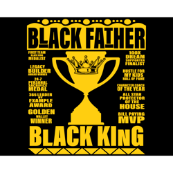 Black Fathers Prizes Funny Svg, Fathers Day Svg, Black Father Svg, Black King Svg