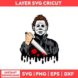 Michael Myers Svg, Horror Svg, Horror Movie Svg, Halloween Svg - Digital File