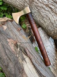 Hand made Viking throwing axe ,Hand Forged mini Bearded axe, Norse Axe, Celtic Axe, Gift for Men, For Hunting, Camping