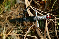 Handmade replica of a monogrammed sword from Harry Potter Best Gift Sword For Men, Son, and Friend: Gryffindor Sword.