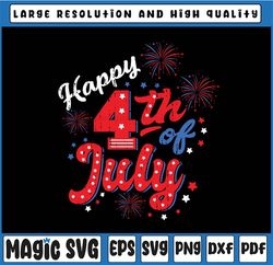 Happy 4th Of July Svg, Independence Day Svg, Patriotic American Svg, Fourth of July SVG, Cut File /patriotic svg, usa sv