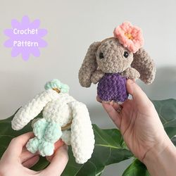 crochet bunny pattern, bitty bun, crochet pattern, bunny pattern, crochet bunny, crochet easter, crochet easter pattern,