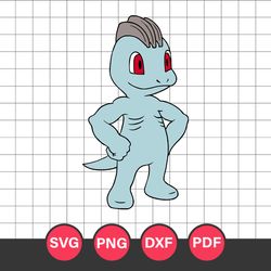 Machop Svg, Pokemon Characters Svg, Pokemon Svg, Anime Svg, Png Dxf Eps Digital File