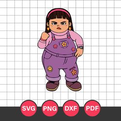 Abby Turning Red Svg, Mei Lee Svg, Red Panda Svg, Turning Red Cricut Svg, Disney Svg, Png Dxf Eps, TR23052305