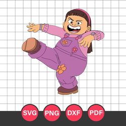 Abby Turning Red Svg, Mei Lee Svg, Red Panda Svg, Turning Red Cricut Svg, Disney Svg, Png Dxf Eps, TR23052306