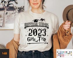 Girl Trip 2023 Shirt, Family Vacation Shirt, Universal Studios Shirt, Vintage Disney Shirt, Disney Shirt, Unisex Shirt