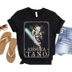 Star Wars The Clone Wars Ahsoka Tano Celestial Portrait Unisex T-shirt Birthday Shirt Gift For Men Women Kid Hoodie Swea