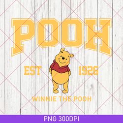 Vintage Pooh PNG, Winnie The Pooh PNG, Minimal Winnie The Pooh PNG, Disney Trip PNG, Disney Family Matching PNG, Pooh