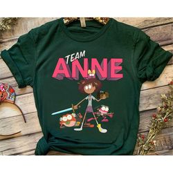 Disney Channel Amphibia Team Anne Boonchuy Shirt, Magic Kingdom Holiday Trip Unisex T-shirt Family Birthday Gift Adult K
