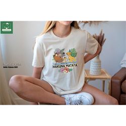 Hakuna Matata Shirt, Animal Kingdom T-shirt, Lion King Sweatshirt, Disneyland Trip Tee, Family Vacation Shirt, Timon Pum