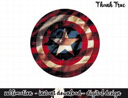 Kids Marvel Captain America Shield Flag Kids Graphic png, sublimation