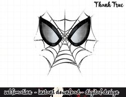 Kids Marvel Spider-Man Web Face Kids Graphic png, sublimation