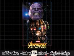 Marvel Avengers Infinity War Thanos Space Graphic png, sublimation