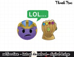 Marvel Avengers Thanos LOL Emoticon